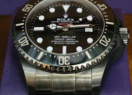 Rolex Sea-Dweller 4000 1166600 (2009) - Zwart wijzerplaat 44mm Staal