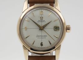 Omega Seamaster 2849-5SC (1958) - Silver dial 34 mm Gold/Steel case