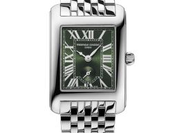 Frederique Constant Classics Carree FC-235GR2C6B (2025) - Green dial 25 mm Steel case