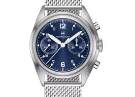 Hamilton Khaki Aviation H76409140 (2025) - Blue dial 41 mm Steel case