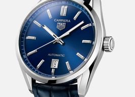 TAG Heuer Carrera Calibre 5 WBN2112.FC6504 (2025) - Blue dial 39 mm Steel case