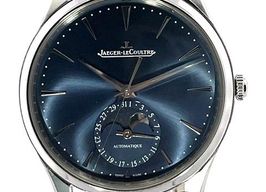 Jaeger-LeCoultre Master Ultra Thin Moon Q1368480 (2023) - Blauw wijzerplaat 39mm Staal