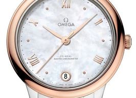 Omega De Ville 434.20.34.20.05.001 (2026) - Wit wijzerplaat 34mm Goud/Staal