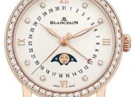 Blancpain Villeret 6126-2987-55B (2025) - Silver dial 34 mm Rose Gold case