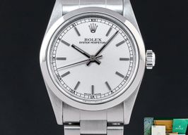 Rolex Oyster Perpetual 31 77080 (1999) - Zilver wijzerplaat 31mm Staal