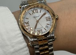 Chopard Happy Sport 278559-6009 (2024) - Pearl dial 36 mm Gold/Steel case