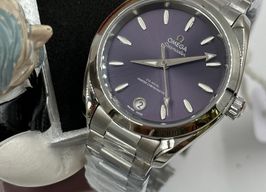 Omega Seamaster Aqua Terra 220.10.34.20.10.002 (2023) - Purple dial 34 mm Steel case