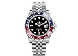 Rolex GMT-Master II 126710BLRO (Onbekend (willekeurig serienummer)) - Zwart wijzerplaat 40mm Staal