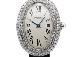 Cartier Baignoire WJBA0015 (2023) - Silver dial 32 mm White Gold case