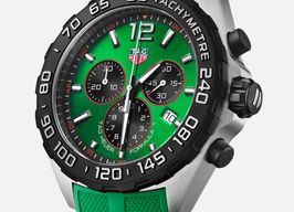 TAG Heuer Formula 1 Quartz CAZ101AP.FT8056 (2024) - Groen wijzerplaat 43mm Staal