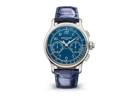 Patek Philippe Grand Complications 5370P-011 (2024) - Blue dial 41 mm Platinum case
