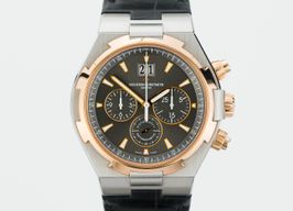 Vacheron Constantin Overseas Chronograph 49150/000M-9338 (Onbekend (willekeurig serienummer)) - Grijs wijzerplaat 43mm Roségoud