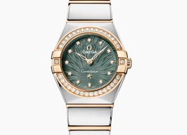 Omega Constellation 131.25.25.60.60.001 (2024) - Green dial 25 mm Gold/Steel case