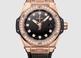 Hublot Big Bang 485.OX.1280.RX.1204 (2023) - Zwart wijzerplaat 33mm Roségoud