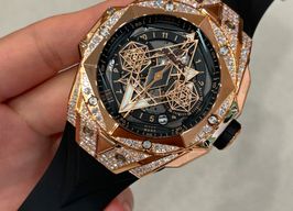 Hublot Big Bang Sang Bleu 418.OX.1108.RX.1604.MXM20 (2023) - Black dial 45 mm Rose Gold case