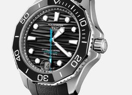 TAG Heuer Aquaracer 300M WBP5110.FT6257 (2024) - Zwart wijzerplaat 42mm Staal