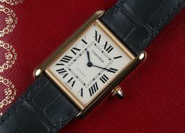 Cartier Tank Louis Cartier WGTA0357 (2025) - Silver dial 38 mm Yellow Gold case