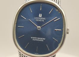 Universal Genève Microtor 866049 (1967) - Blauw wijzerplaat 32mm Staal