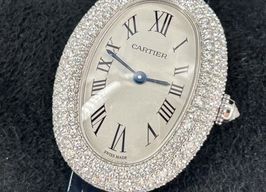 Cartier Baignoire WJBA0049 (2024) - Zilver wijzerplaat 32mm Witgoud