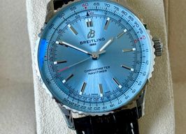 Breitling Navitimer A17329171C1P1 (2024) - Blauw wijzerplaat 41mm Staal