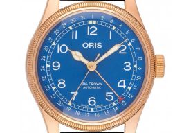 Oris Big Crown 01 754 7741 3185-Set (2023) - Blue dial 40 mm Bronze case