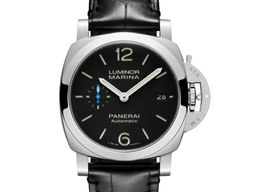 Panerai Luminor 1950 PAM01372 (2024) - Zwart wijzerplaat 40mm Staal