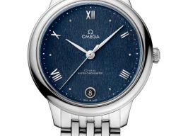 Omega De Ville 434.10.34.20.03.002 (2026) - Blauw wijzerplaat 34mm Staal