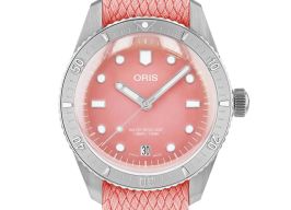 Oris Divers Sixty Five 01 733 7771 4058-07 3 19 04S (2023) - Pink dial 38 mm Steel case