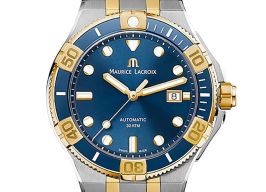 Maurice Lacroix Aikon AI6058-SY013-430-1 (2024) - Blauw wijzerplaat 43mm Staal