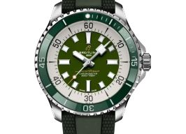 Breitling Superocean 44 A17376A31L1S1 (2022) - Groen wijzerplaat 44mm Staal