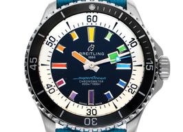 Breitling Superocean 42 A17375211B2S1 (2025) - Zwart wijzerplaat 43mm Staal