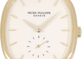 Patek Philippe Golden Ellipse 3948 (Onbekend (willekeurig serienummer)) - Wit wijzerplaat 28mm Geelgoud