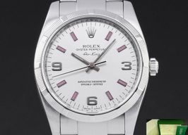 Rolex Air-King 114210 (2008) - Silver dial 34 mm Steel case