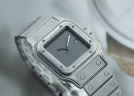 Cartier Santos 2960 (1990) - Wit wijzerplaat 29mm Staal