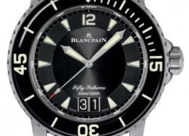 Blancpain Fifty Fathoms 5050-12B30-NABA (2025) - Black dial 46 mm Titanium case