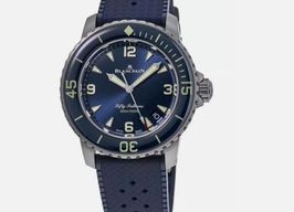 Blancpain Fifty Fathoms 5010-12B40-O64B (2025) - Blue dial 43 mm Titanium case