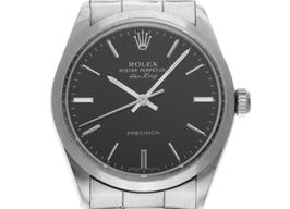 Rolex Air-King 5500 (1987) - Black dial 34 mm Steel case
