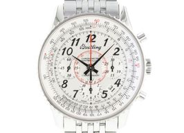 Breitling Montbrillant 01 AB013012/G709 (2012) - Zilver wijzerplaat 40mm Staal