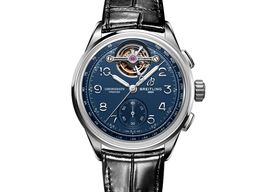 Breitling Premier LB2120171C1P1 (2025) - Blauw wijzerplaat 42mm Platina