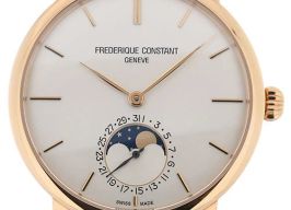 Frederique Constant Manufacture Slimline Moonphase FC-705V4S4 (2024) - Silver dial 42 mm Steel case