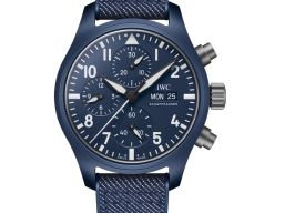 IWC Pilot Chronograph Top Gun IW389404 (2025) - Blue dial 42 mm Ceramic case