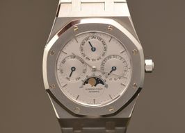 Audemars Piguet Royal Oak Perpetual Calendar 25654ST (1993) - Grijs wijzerplaat 39mm Staal