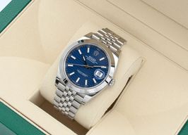 Rolex Datejust 41 126300 (Unknown (random serial)) - Blue dial 41 mm Steel case
