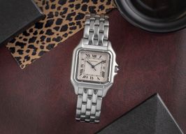 Cartier Panthère W25032P5 (Onbekend (willekeurig serienummer)) - Wit wijzerplaat 29mm Staal