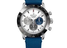 Zenith Chronomaster Sport 03.3100.3600/69.C823 (2024) - Wit wijzerplaat 41mm Staal