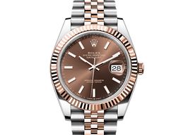 Rolex Datejust 41 126331 (2025) - Bruin wijzerplaat 41mm Staal