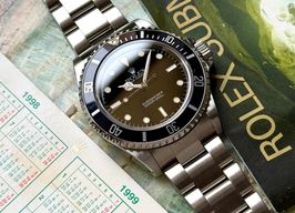 Rolex Submariner No Date 14060 (1997) - Zwart wijzerplaat 40mm Staal