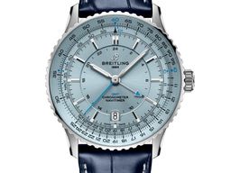 Breitling Navitimer GMT A32310171C1P1 (2024) - Blauw wijzerplaat 41mm Staal