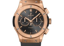 Hublot Classic Fusion Chronograph 541.OX.7080.RX (2026) - Grijs wijzerplaat 42mm Roségoud
