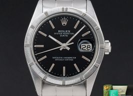 Rolex Oyster Perpetual Date 1501 (1974) - Black dial 34 mm Steel case